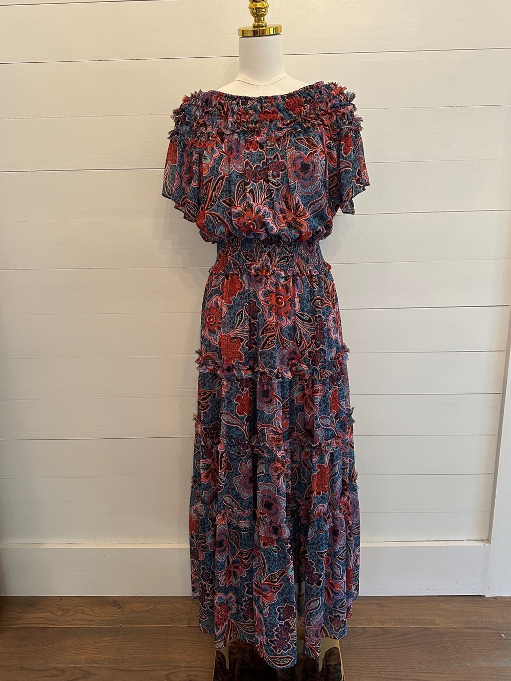 Misa Los Angeles Floral Maxi Dress